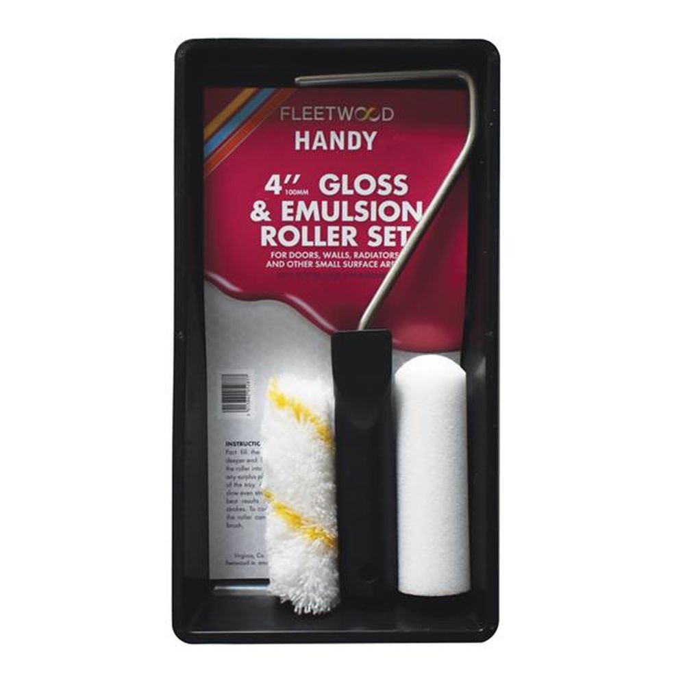 4" HANDY GLOSS & EMULSION SET