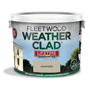 Fleetwood Weatherclad Masonry Paint 10 Litre - Ashford | XWC10AF