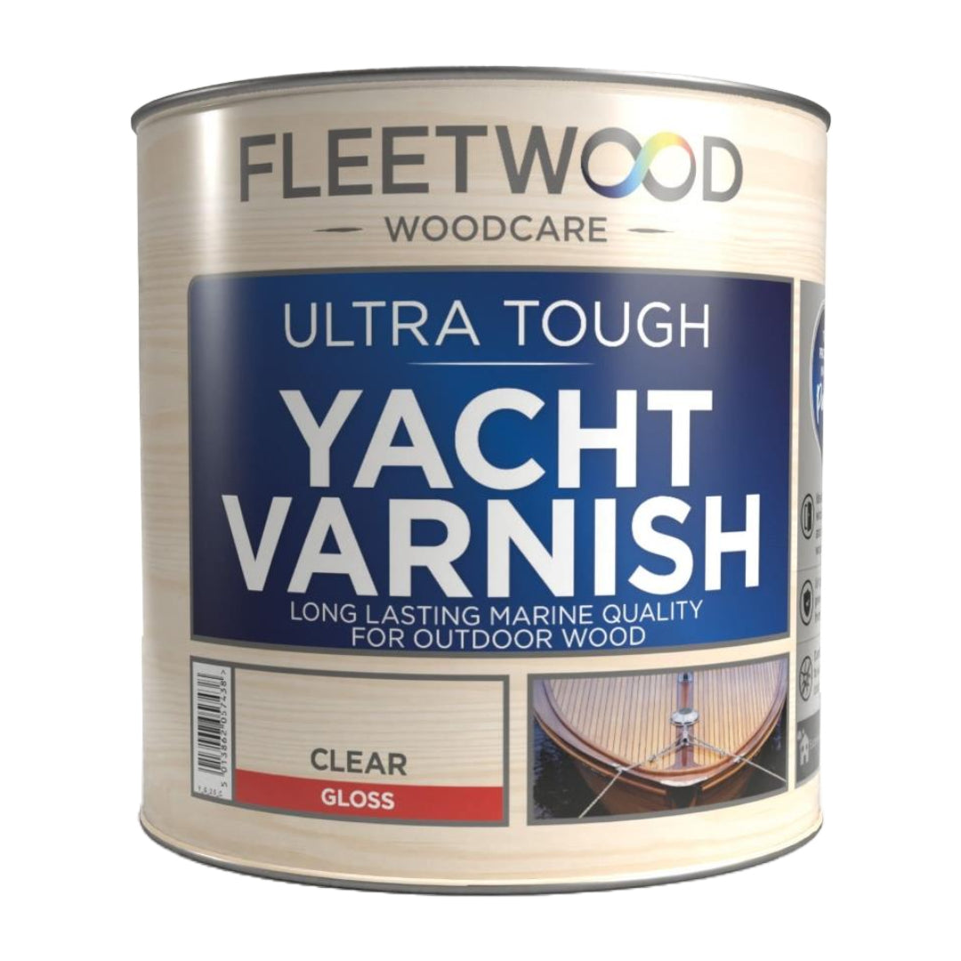 Fleetwood Quick Dry Interior Varnish 1 Litre - Clear Gloss | VAQDG01CL