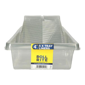 Fleetwood 4" Roll Rite Paint Tray Liners 5 Pack | TRAYR4L