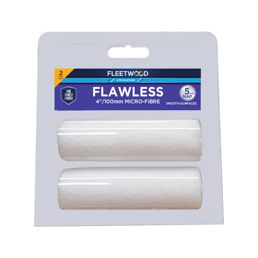 Fleetwood Flawless Sleeve 4 Inch Micro Fibre 2 Pack | MS45MI2