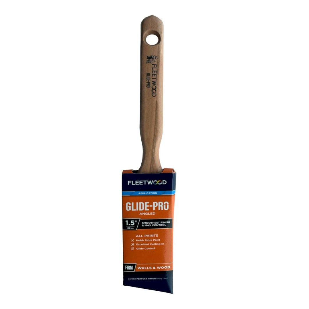 Fleetwood Glide Pro Angled Paint Brush 1.5 Inch | BRGPA15