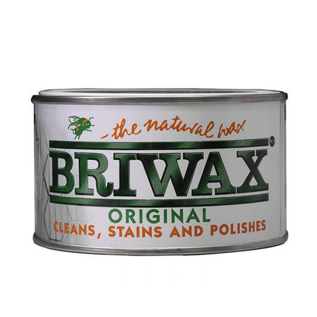 Briwax 400g Wax Polish - Medium Brown | B100