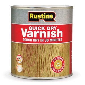 Rustins Quick Drying Varnish 250ml - Clear Gloss | R690051