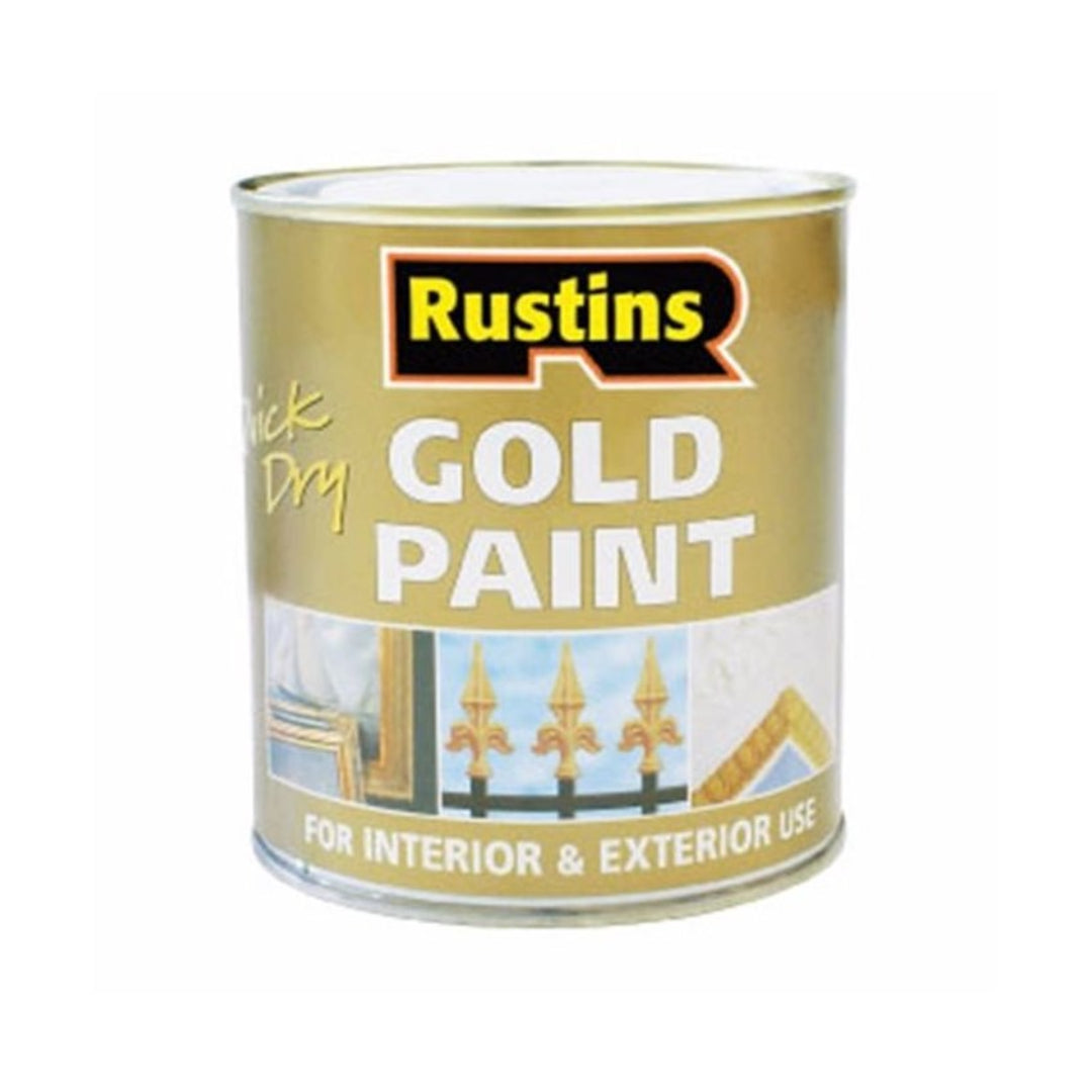 Rustins Quick Dry Gold Paint - 100ml | R800123