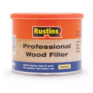 Rustins Wood Filler 500g - Natural | R690317