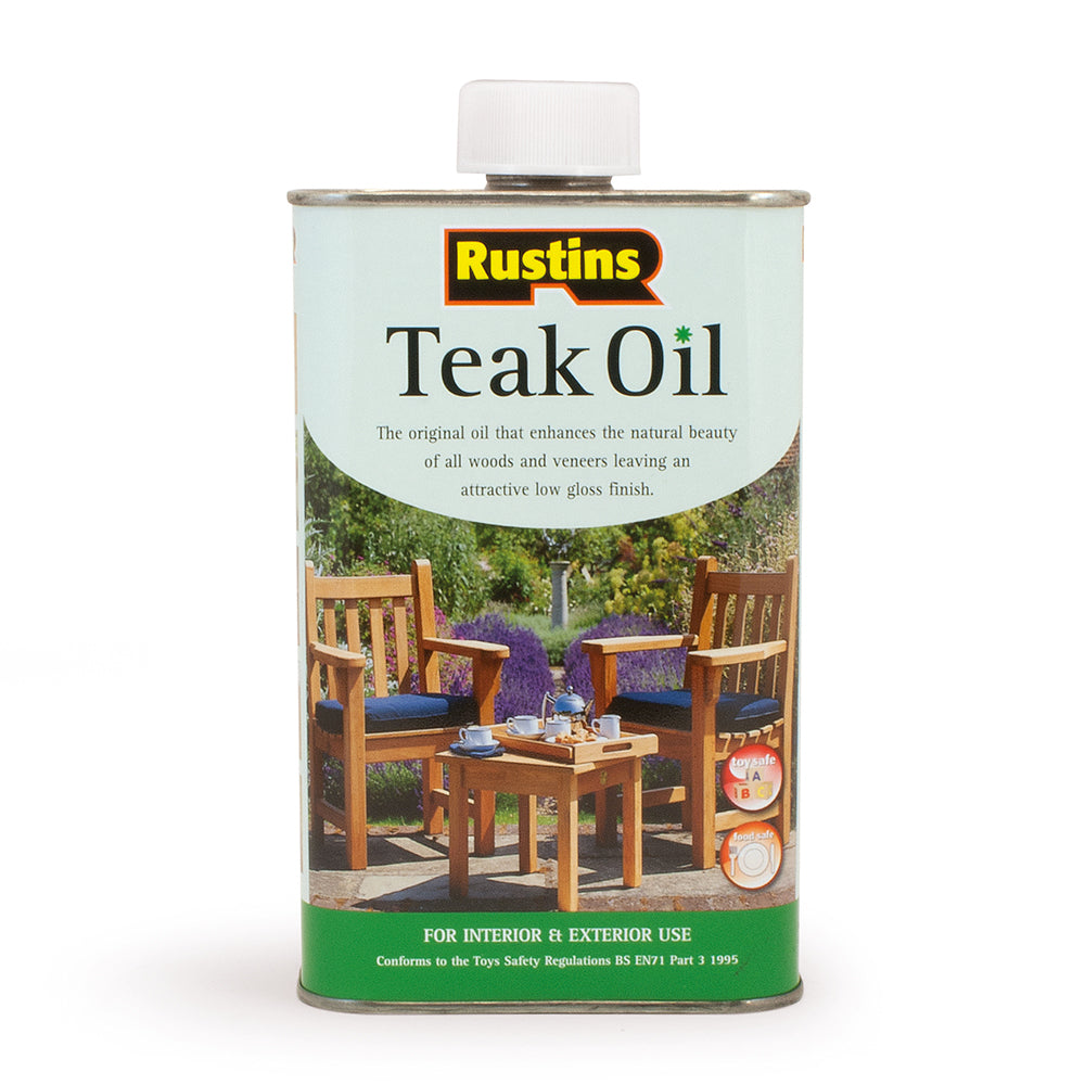 Rustins 500ml Teak Oil | R520005