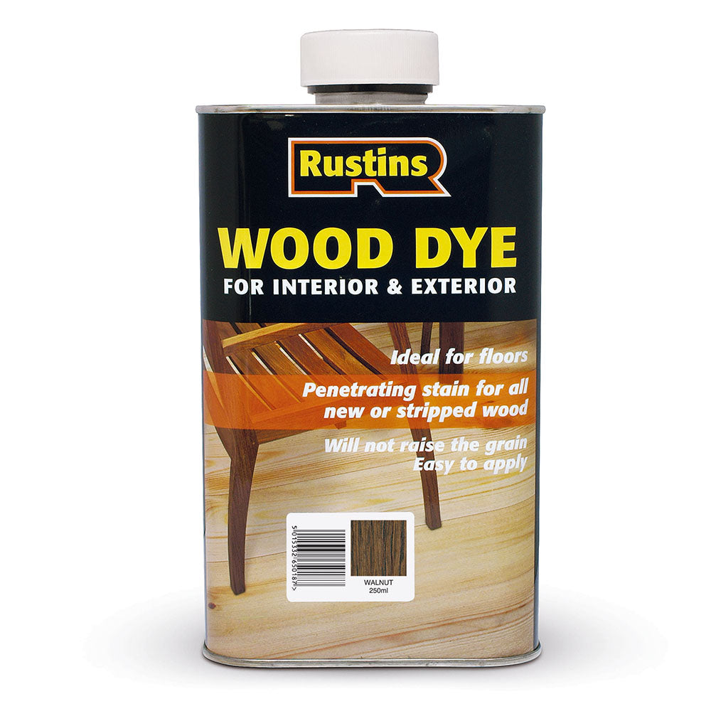Rustins 250ml Wood Dye - Walnut | R650063