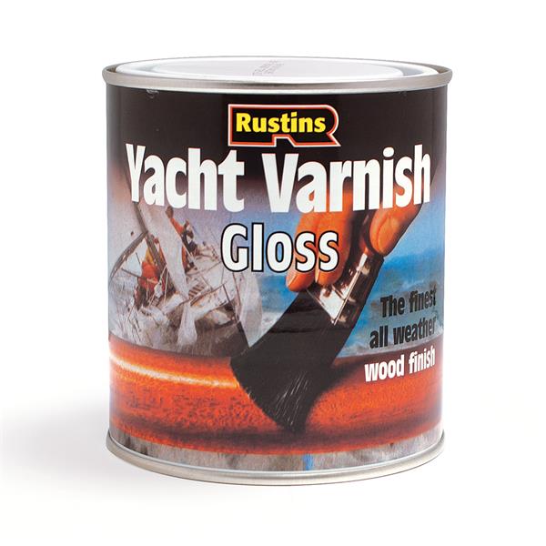 Rustins 1 Litre Yacht Varnish - Clear Gloss | R690003