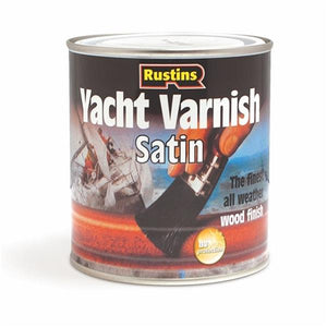 Rustins Yacht Varnish 250ml - Clear Satin | R690307