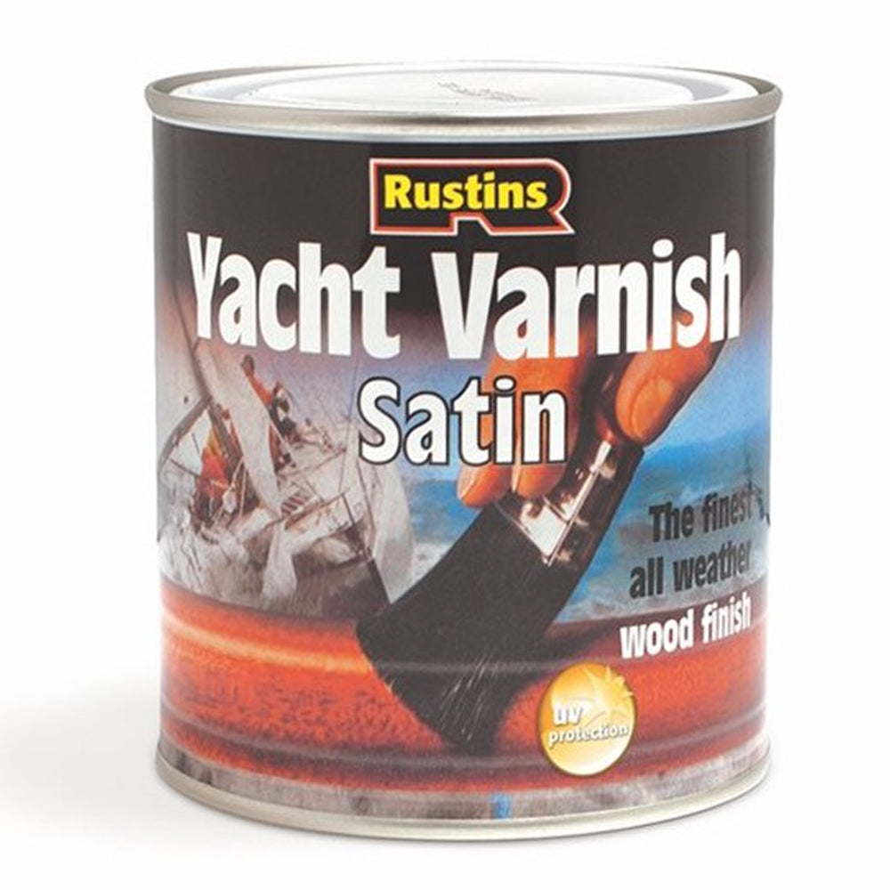 Rustins Yacht Varnish 1 Litre - Clear Satin | R690309
