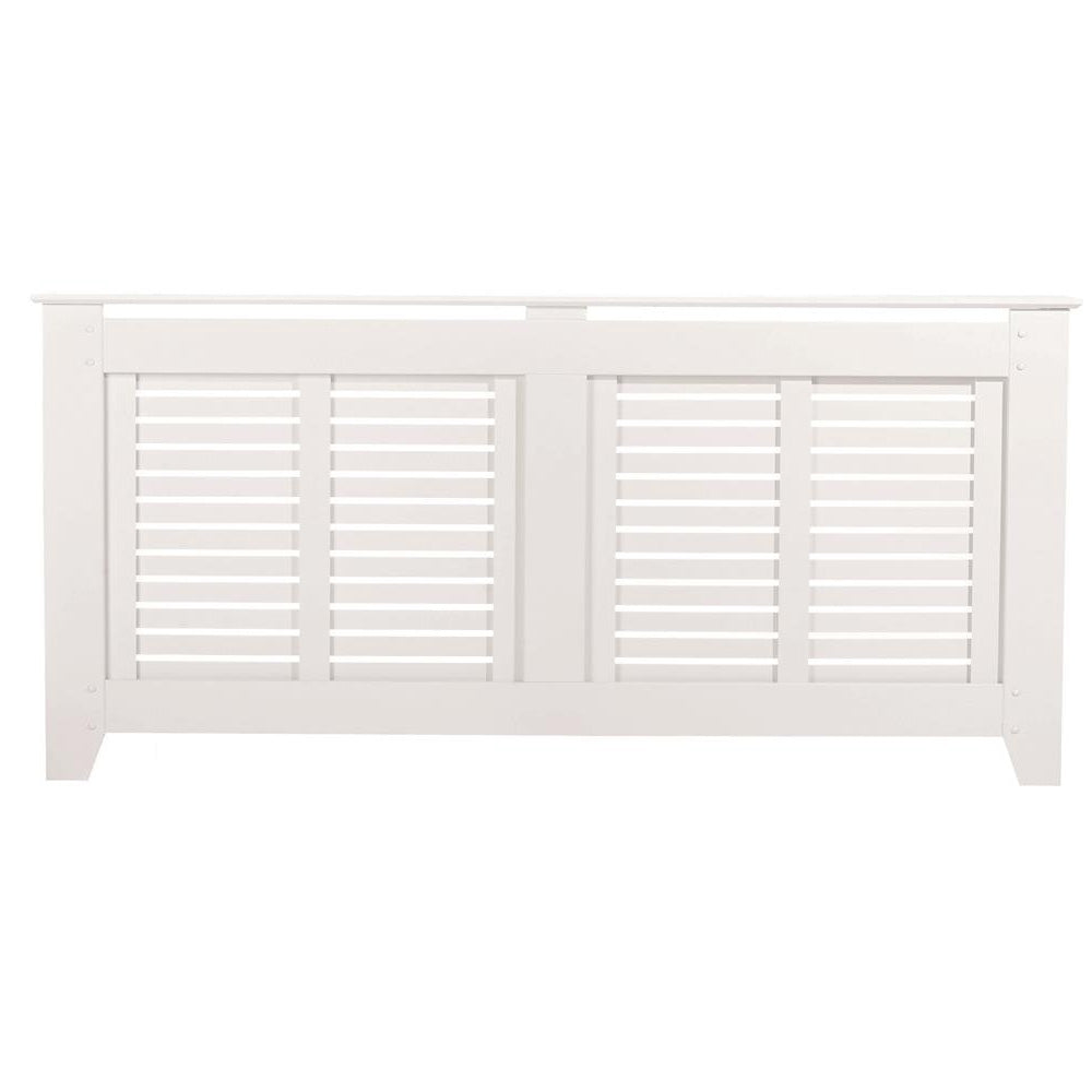 Tema Rhode Island Radiator Cabinet Cover - White - Large | RADE203W