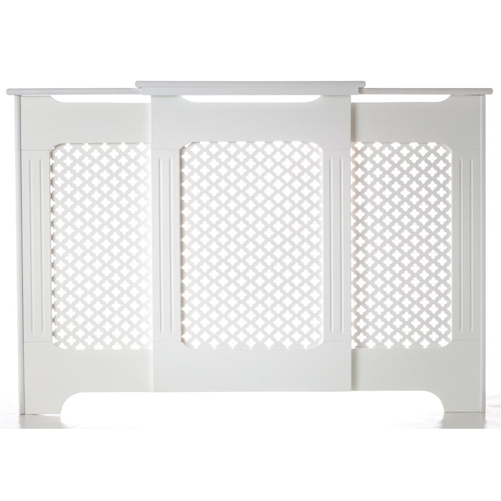 Tema Classic Adjustable Radiator Cabinet  Cover - White - Medium | RADCAD02W