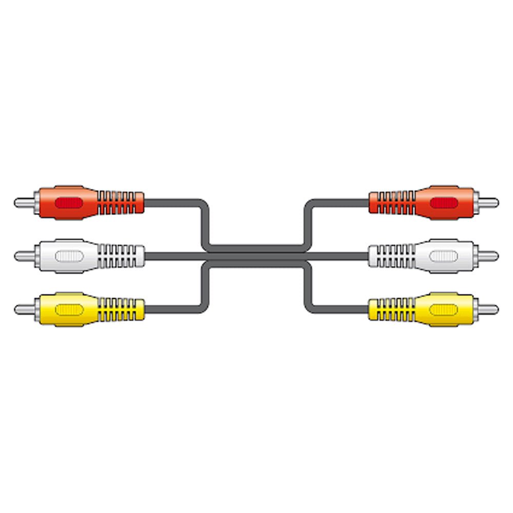 AV Link 3 RCA to 3 RCA Lead 1.5 Metre | 112072