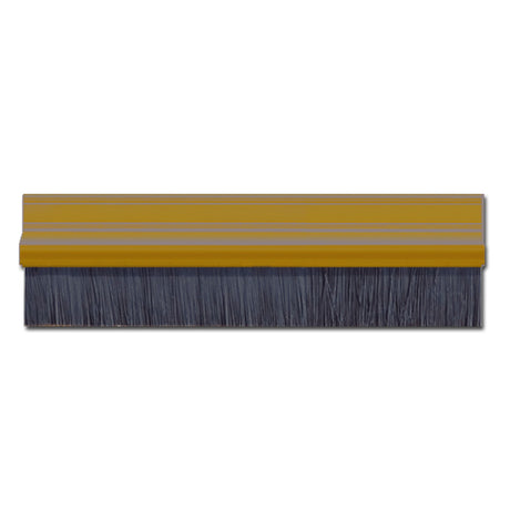 Exitex Aluminium Door Brush Strip Draught Excluder 914mm- Gold