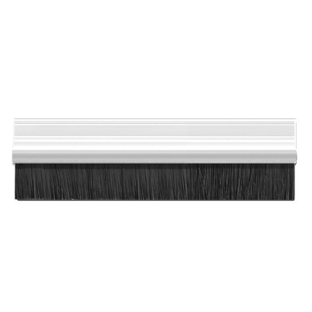 Exitex Door Brush Strip Draught Excluder 914mm - White