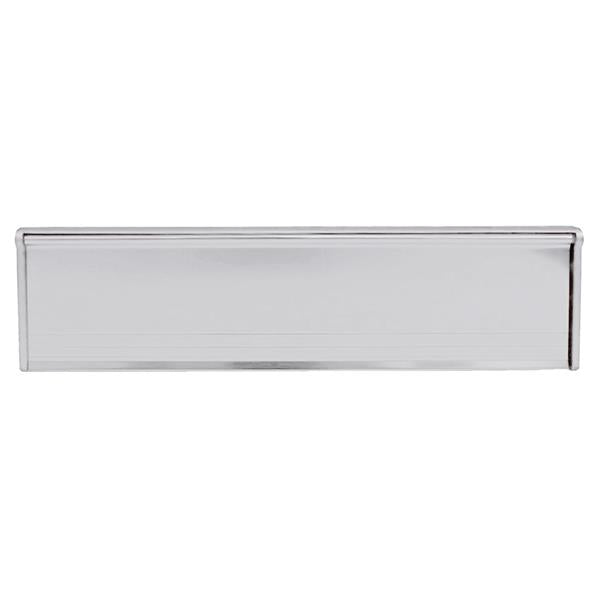 Exitex Letterplate Seal Letterbox Draught Excluder with Flap - White