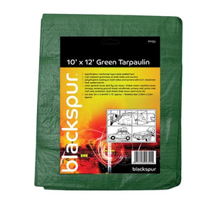 BLACKSPUR 6' X 9' TARPAULIN - GREEN