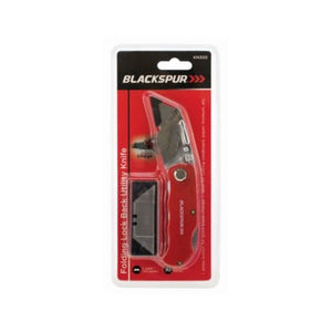 Blackspur Folding Utility Knife with 5 Blades | KN300