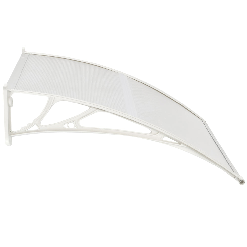 Blackspur Door Canopy 120cm  x 80cm - White