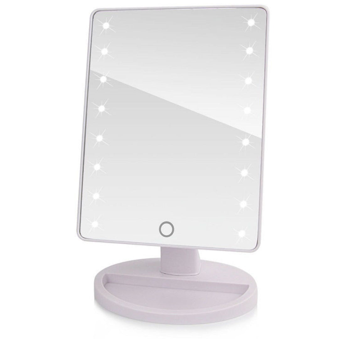 Kingavon 16 LED Touch Vanity Mirror - White | BB-VM201