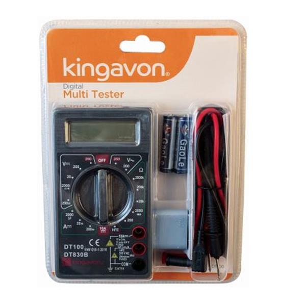 Kingavon Electrical Digital Mulitmeter | BB-DT100