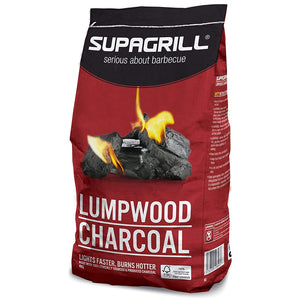 Supagrill Lumpwood BBQ Charcoal - 4kg