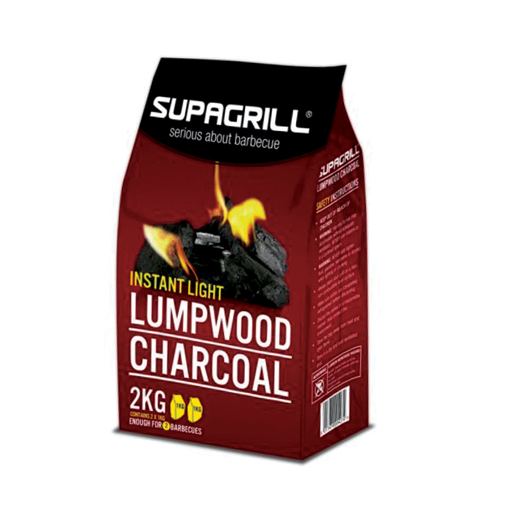 Supagrill Instant Light Charcoal 2kg