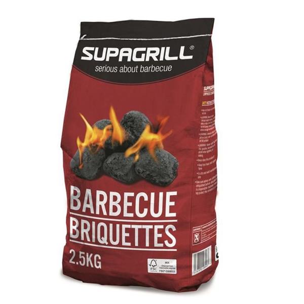 Supagrill Charcoal BBQ Briquettes 2.5kg
