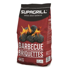 Supagrill Charcoal BBQ Briquettes 4kg