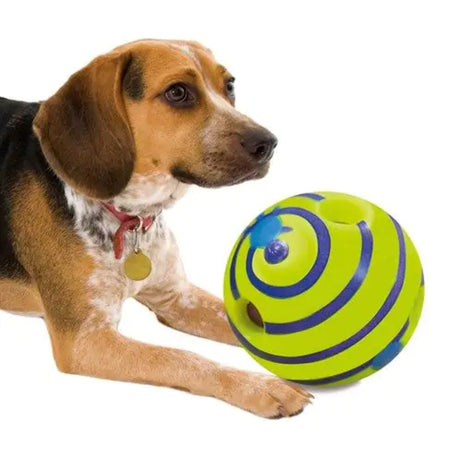 JML Wobble Wag Giggle Interactive Durable Dog And Puppy Toy Ball | V23030