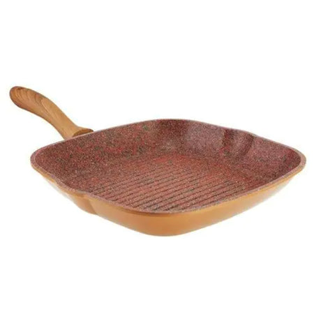 JML Copper Stone Grill Griddle Pan 28cm | V03313