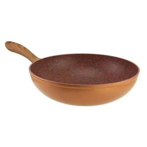 JML Copper Stone Stir Fry Wok 28cm | V03312