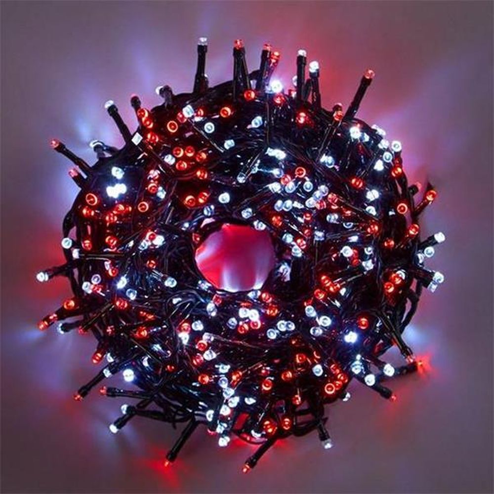 Festive 600 Candy Cane Firefly Christmas Lights | P037231