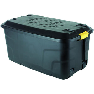 Strata Heavy Duty Storage Trunk on Wheels - 145 Litre