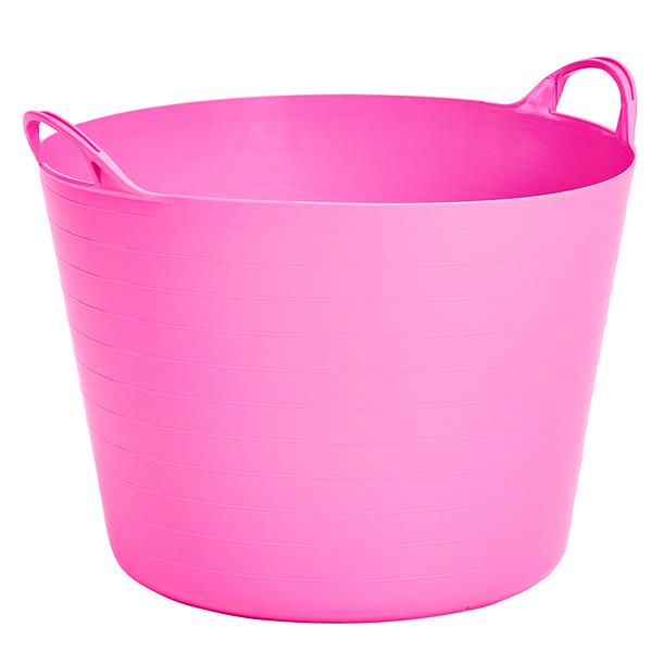 Strata 40 Litre Flexible Tuff Tub - Pink