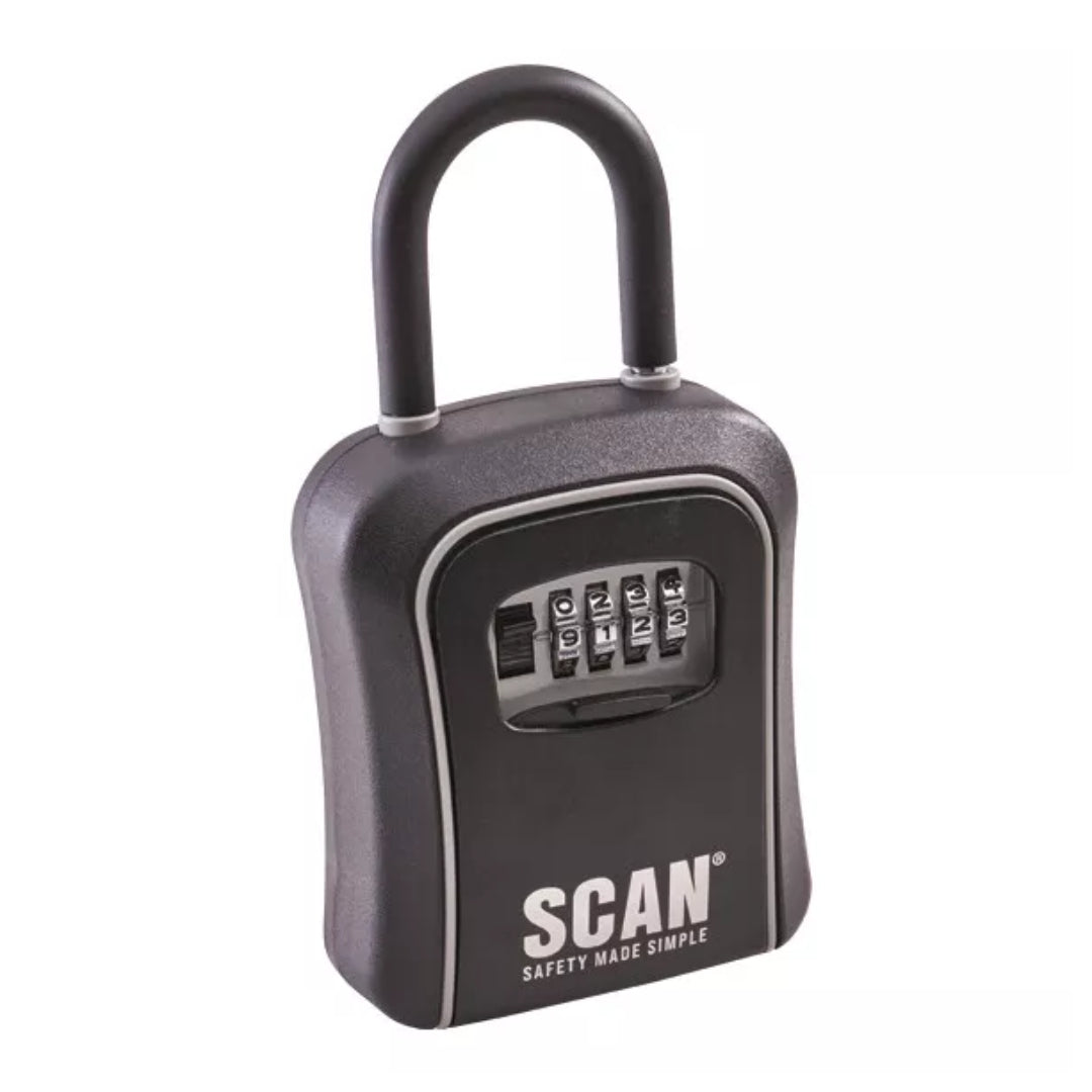 Scan Wall Mount Shackle 4 Wheel Combination Key Storage Safe Box | XMS24KEYSAFE