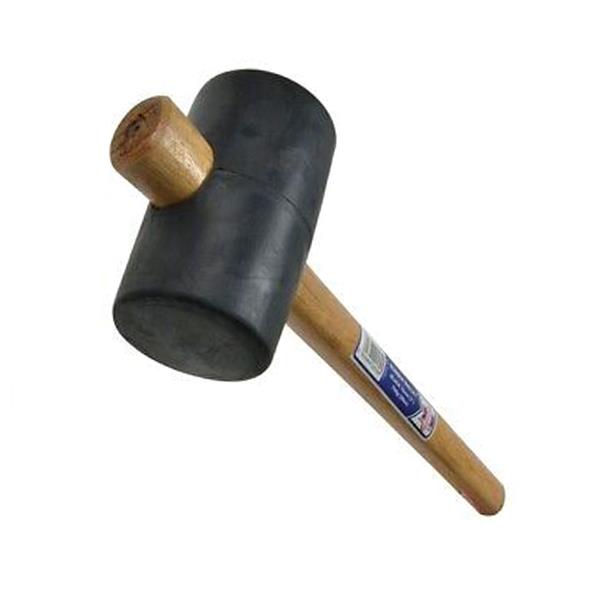 Faithfull Rubber Mallet - Black 794g (28oz) | FAIRMB3