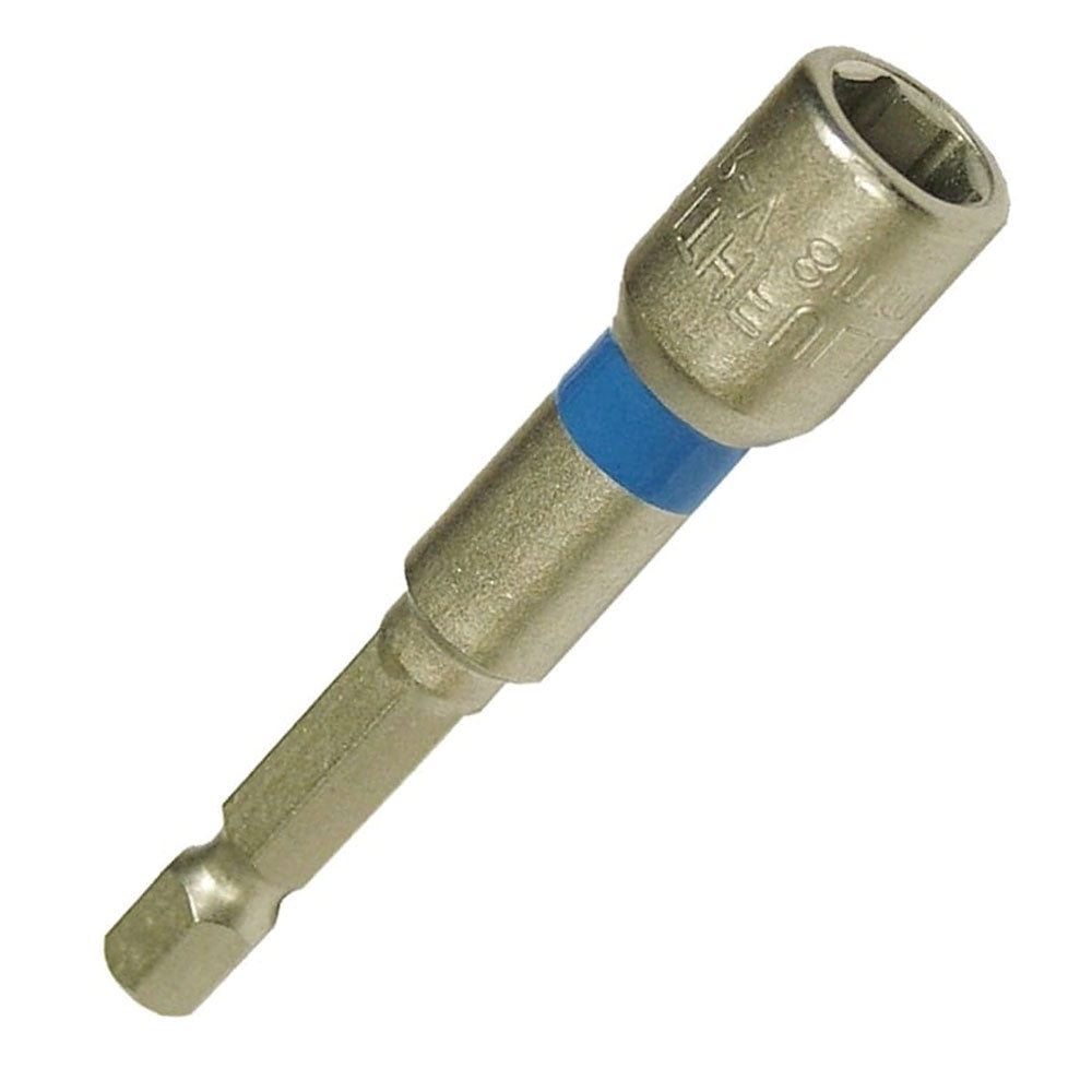 Faithfull Magnetic Hex Nut Driver 1/4in Hex 8.0mm (Tech Screw Holder) | FAISBMBHNUT8