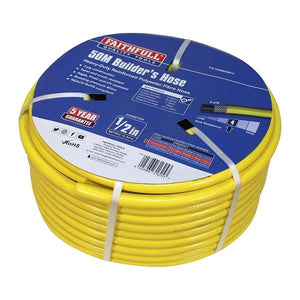 Faithful Heavy Duty Reinforced Builder's Hose 50 Metre 12.5mm Diameter | FAIHOSE50B12