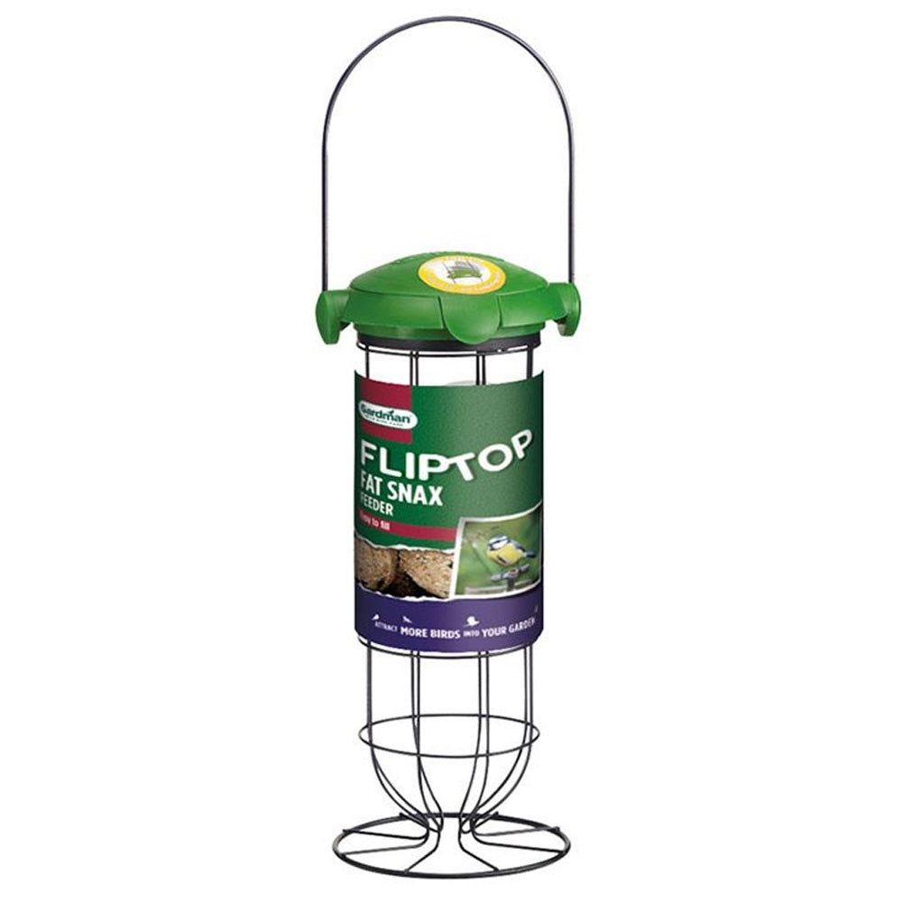 Gardman Flip Top Fat Ball Snax Bird Feeder | A04242