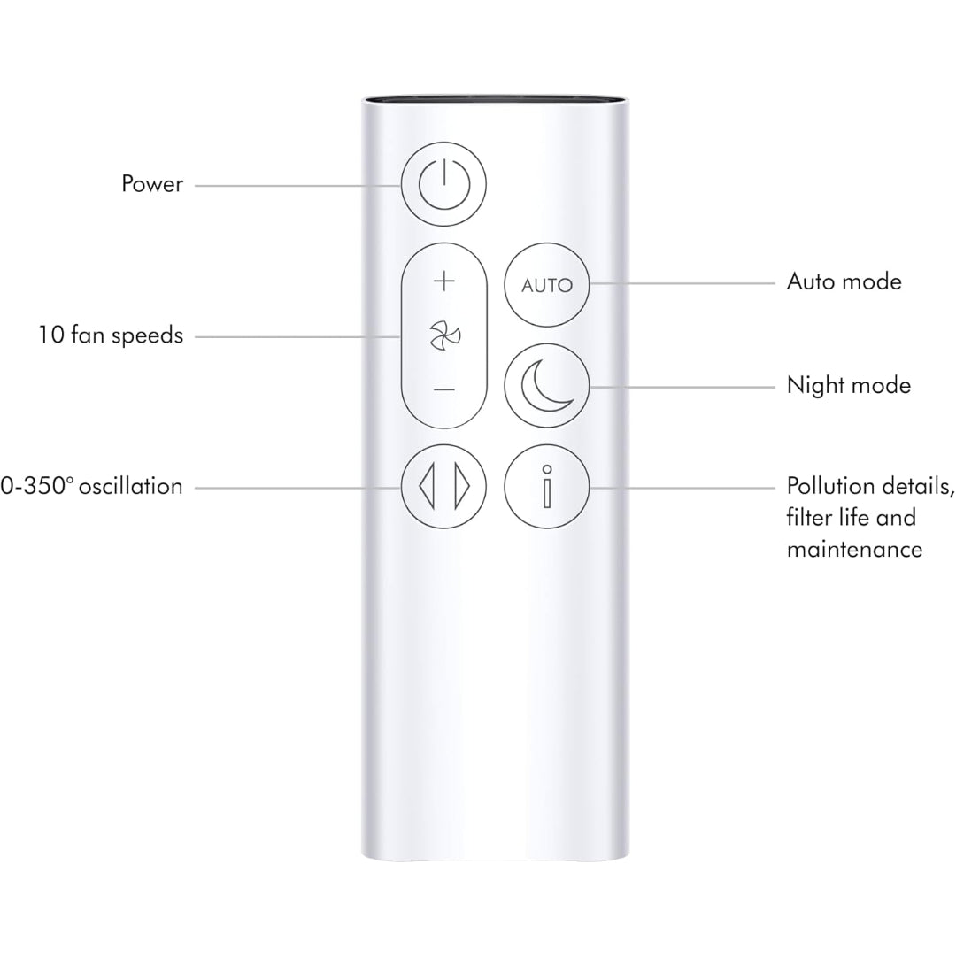 Dyson Pure Cool Air Purifier Hot and Cold Fan Heater TP10 | 454842-01