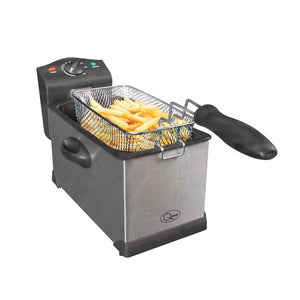 Quest 3 Litre Deep Fat Fryer - Stainless Steel | 35140