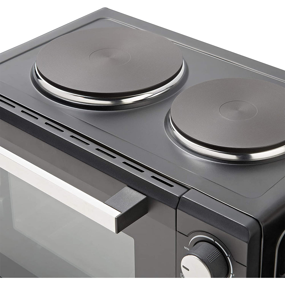 Quest Twin Hob Convection Table Top Oven | 35379