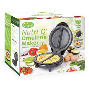 Quest Nutri-Q Omelette Maker - Marble Effect Ceramic | 35650