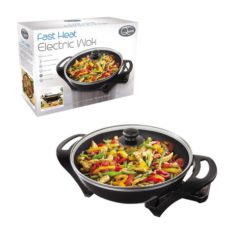 Quest Electric Wok with Lid 5 Litre | 35870