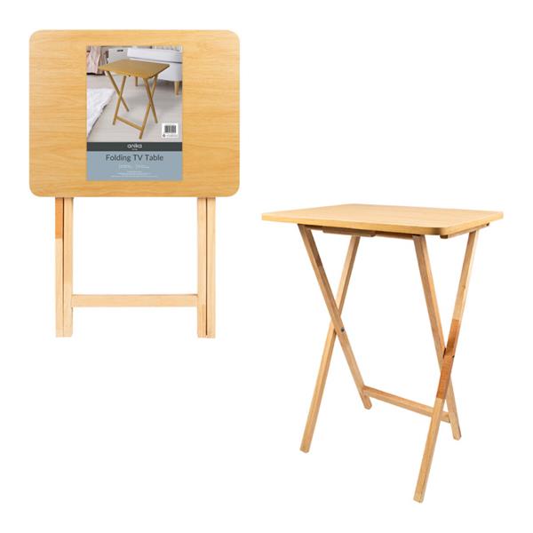 Anika TV Table - Solid Rubberwood | 62290