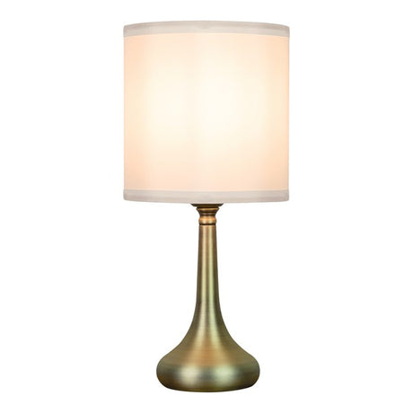 Anika Sarav Touch Lamp with Brass Base | 62359