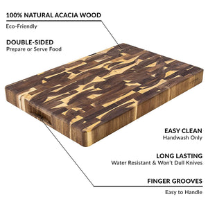 Blackmoor Chopping Board Block with Finger Grooves | 62679