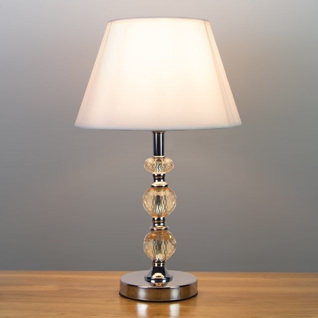 Anika Crystal Sphere Switched Table Lamp | 62959